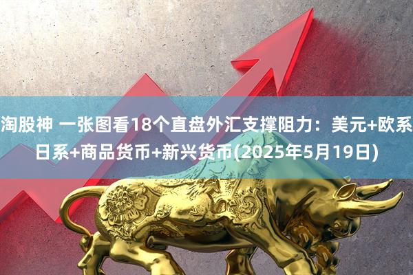 淘股神 一张图看18个直盘外汇支撑阻力：美元+欧系日系+商品货币+新兴货币(2025年5月19日)